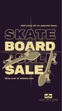 Skate Sale Facebook Story