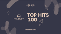 Top Hits 100 YouTube Banner