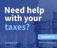 Need Tax Assistance? Facebook Post