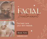 Beauty Facial Spa Treatment Facebook Post