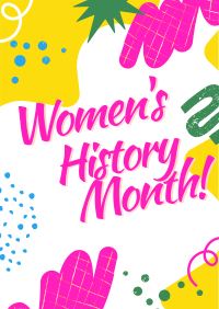 Happy Women's Month Poster