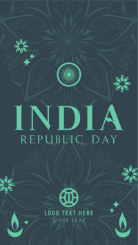 Decorative India Day Instagram Story