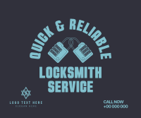 Locksmith Badge Facebook Post