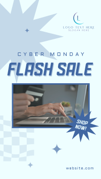 Cyber Flash Sale Facebook Story