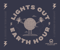 Earth Hour Facebook Post example 2