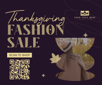 Retail Therapy on Thanksgiving Facebook Post