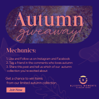 Autumn Leaves Giveaway Linkedin Post Image Preview