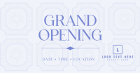 Vintage Grand Opening Facebook Ad