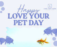 Bubbly Pet Day Facebook Post