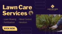 Lawn Care Gardening Animation