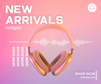 Girly Headphone Facebook Post