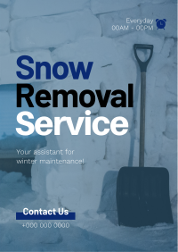 Snow Removal Assistant Flyer