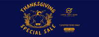 Thanksgiving Squash Facebook Cover Design