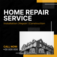 Minimal  Home Repair Service Offer Instagram Post