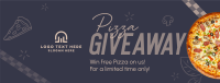 Pizza Giveaway Facebook Cover Design