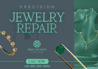 Minimalist Jewelry Repair Postcard Image Preview