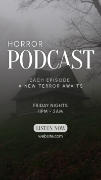 Horror Podcast Instagram Reel