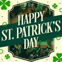 St. Patrick's Celebration Instagram Post