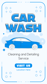 Car Cleaning and Detailing Facebook Story