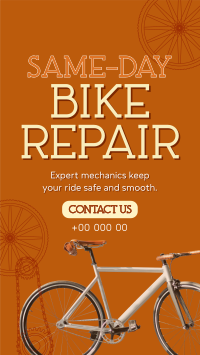 Bike Repair Shop Instagram Reel Image Preview