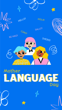 Mother Language Celebration Instagram Story