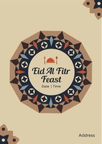 Eid Feast Celebration Flyer