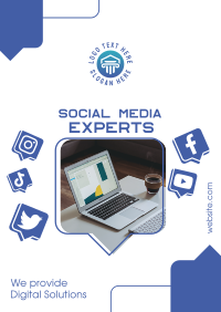 Social Media Experts Flyer