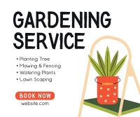 Gardening Service Offer Facebook Post