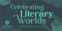 Book Literary Day Twitter Post