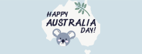 Koala Australia Day Facebook Cover