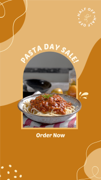 Pasta Day Sale Instagram Story