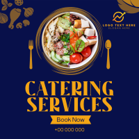 Catering Food Variety Instagram Post Design