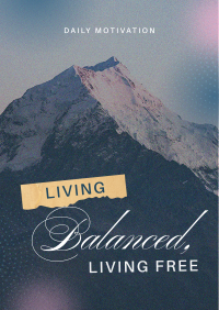 Living Balanced & Free Flyer