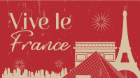 France Landmarks Facebook Event Cover