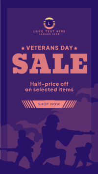 Remembering Veterans Sale YouTube Short