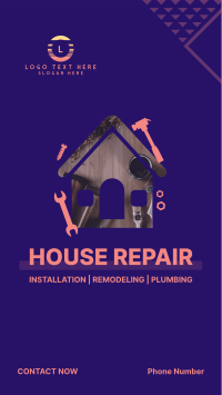 House Repair Company Facebook Story