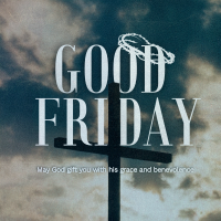 Crucifix Good Friday Instagram Post Design