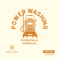 Pressure Washer Instagram Post Image Preview