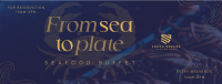 Seafood Cuisine Buffet Facebook Cover Image Preview