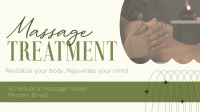 Spa Massage Treatment Animation