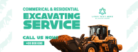 Professional Excavation Service  Facebook Cover