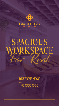 Spacious Space Rental Instagram Reel