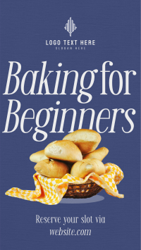 Baking for Beginners Facebook Story