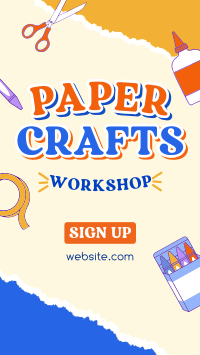 Kids Paper Crafts YouTube Short