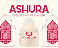 Decorative Ashura Facebook Post