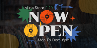 Vinyl Store Now Open Twitter Post