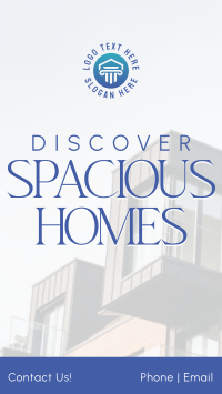 Spacious Homes Facebook Story