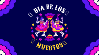 Lets Dance in Dia De Los Muertos Facebook Event Cover