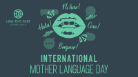 Language Day Greeting Animation