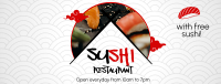 Sushi Platter Facebook Cover